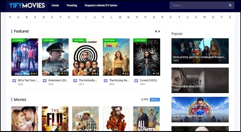 Yify TV for Best HiMovies Alternatives