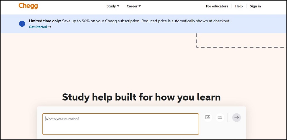 Chegg Homeworkify Overview