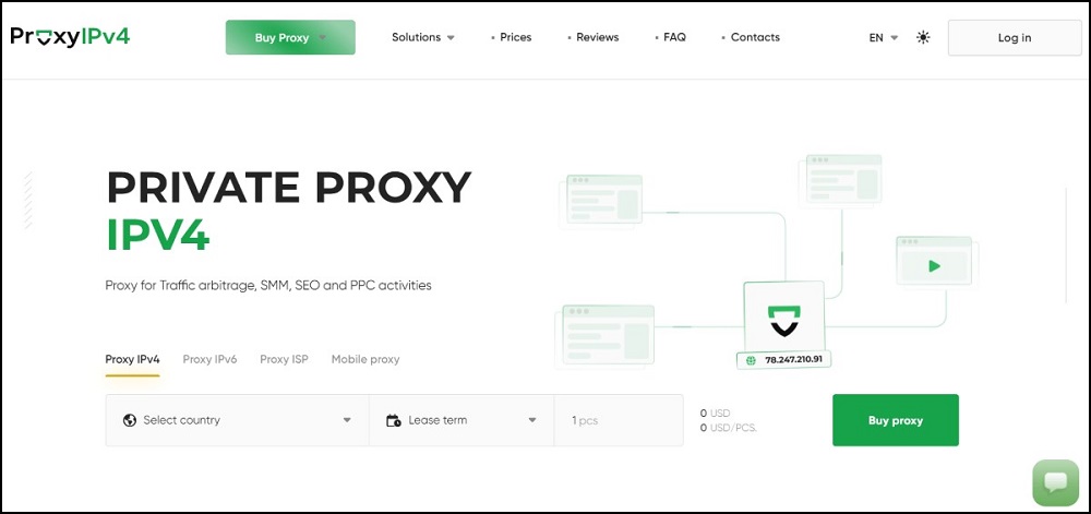 Proxy-ipv4 for India Proxy Service