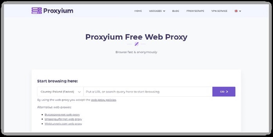 Proxyium for India Proxy Service
